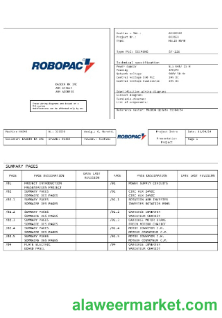 ITALY ROPOBAC SYSTEMI business utility bill Word and PDF template
